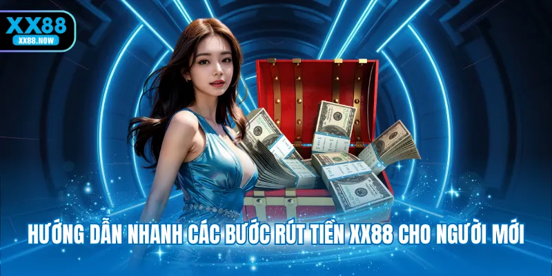 Hướng dẫn nhanh các bước rút tiền XX88 cho người mới