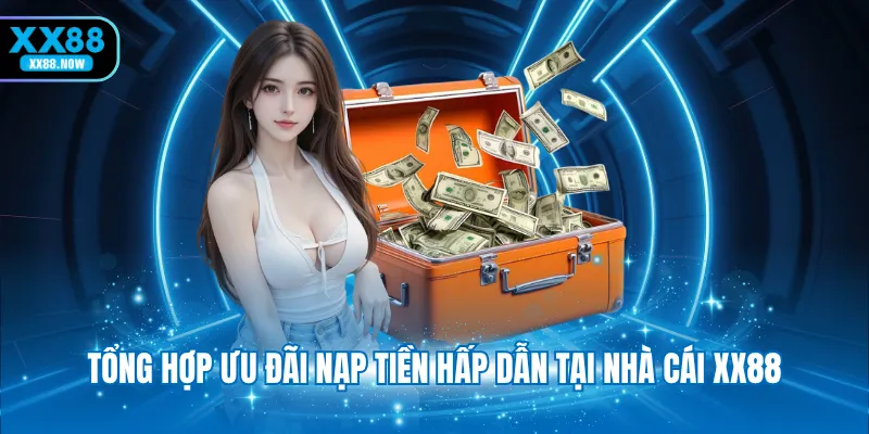 Tổng hợp ưu đãi nạp tiền hấp dẫn tại nhà cái XX88